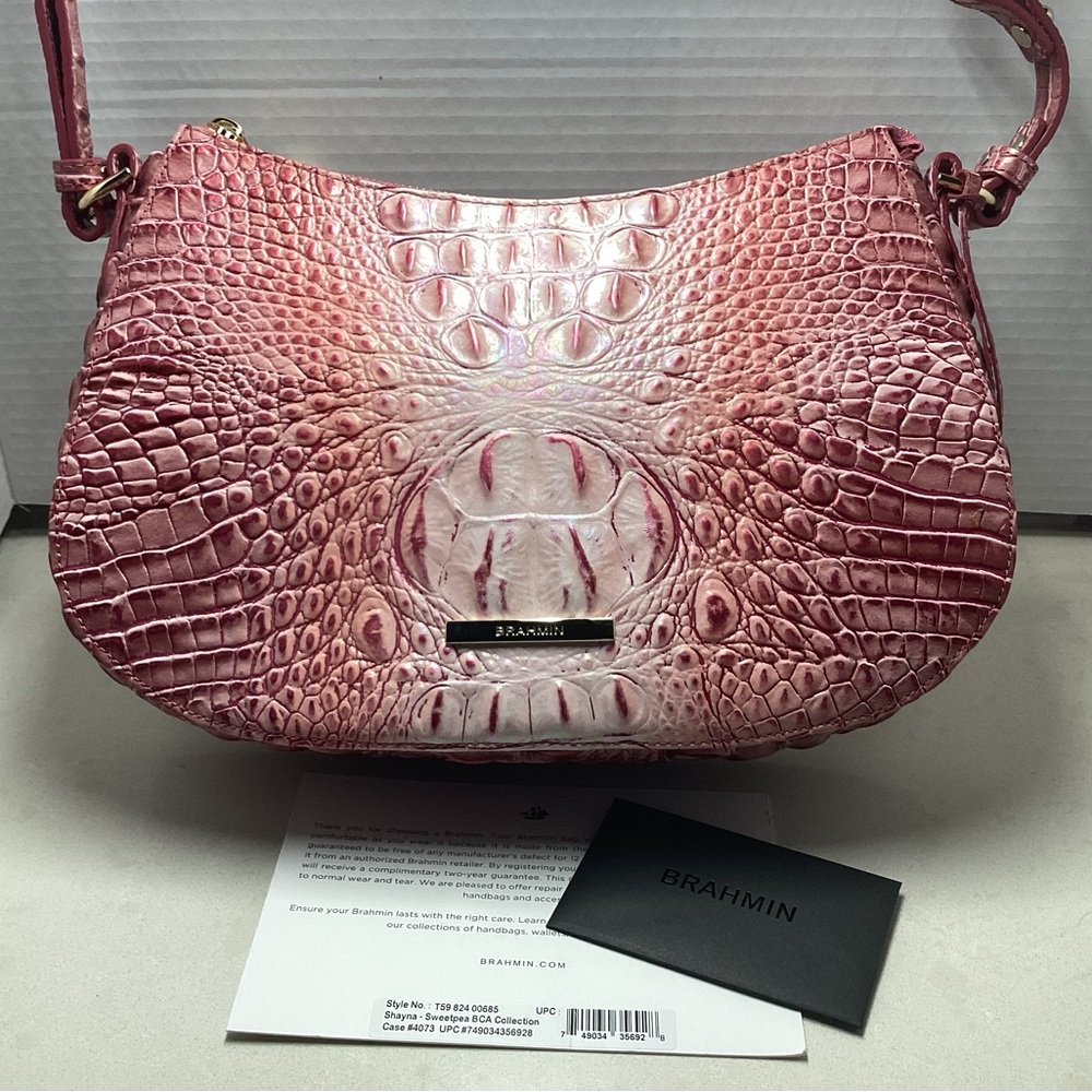 Brahmin Shayna in Sweetpea (BCA) Excellent Condition FIRM PRICE NO OFFERS